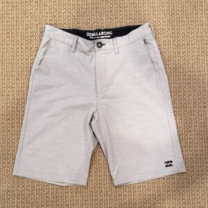 Billabong Men's Light Gray Hybrid Shorts